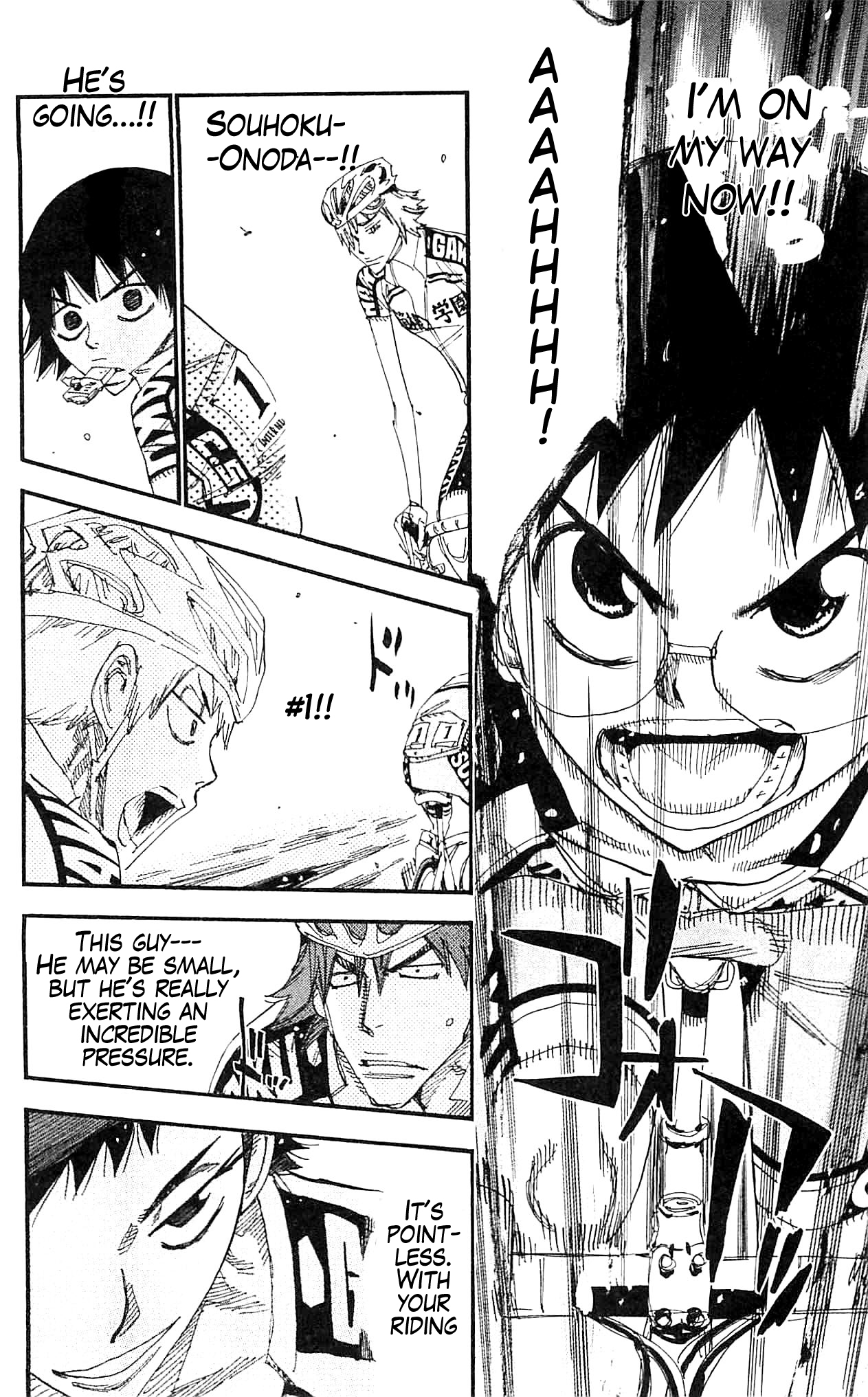 Yowamushi Pedal chapter 327 page 2