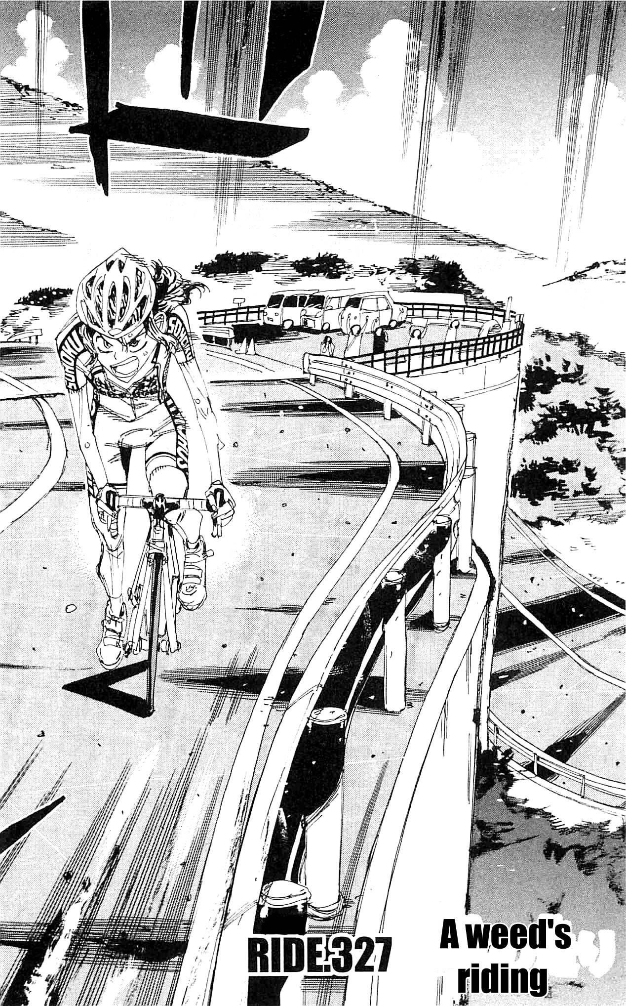 Yowamushi Pedal chapter 327 page 4