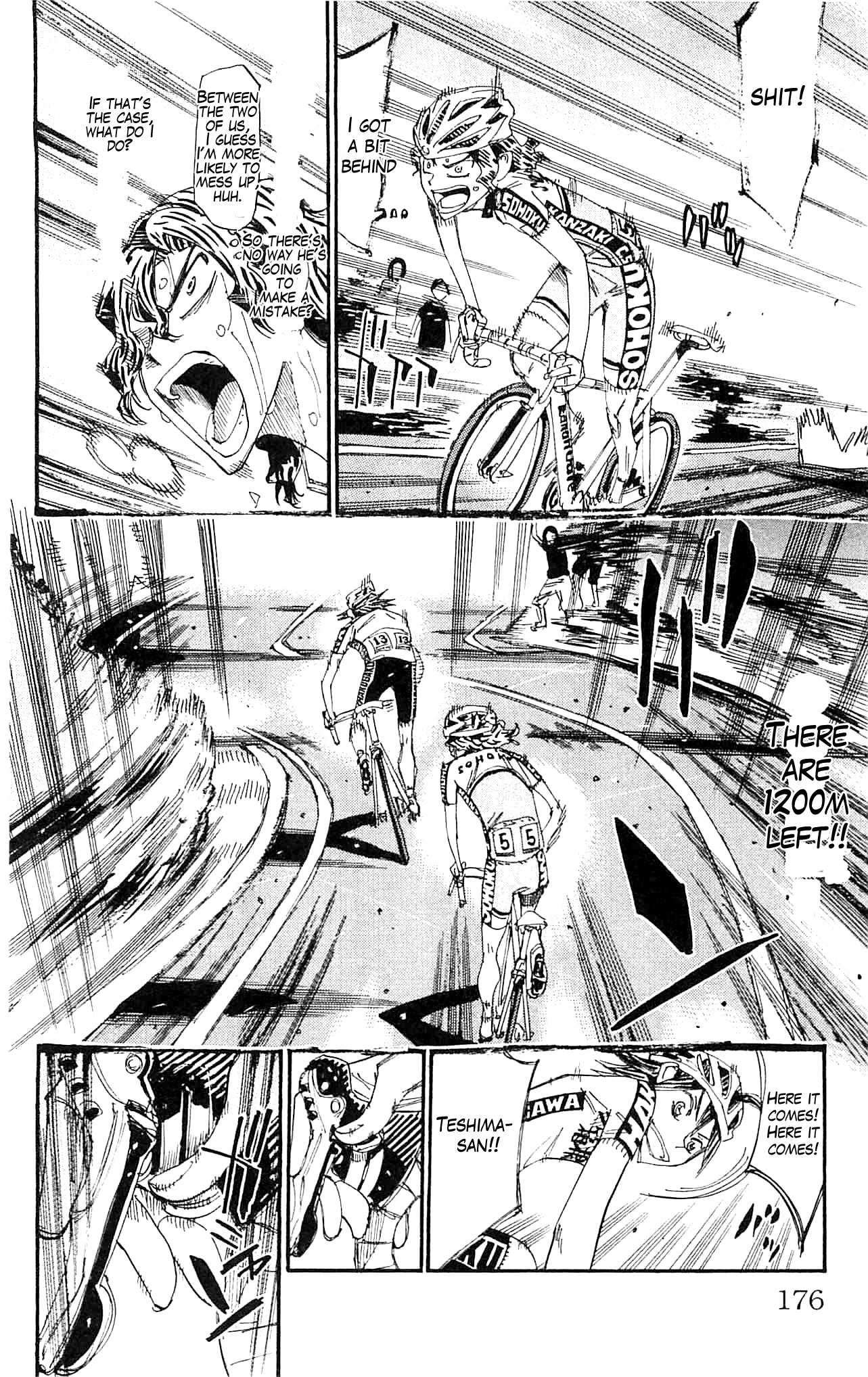 Yowamushi Pedal chapter 328 page 10