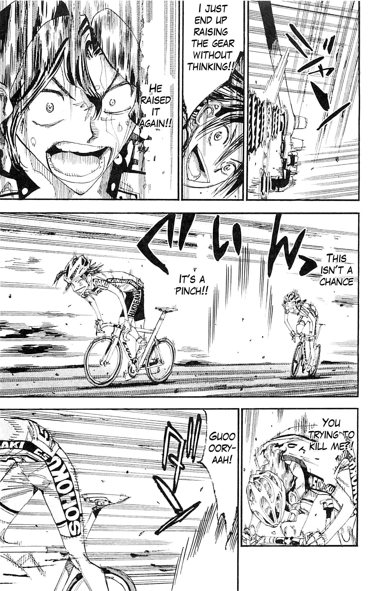 Yowamushi Pedal chapter 328 page 11