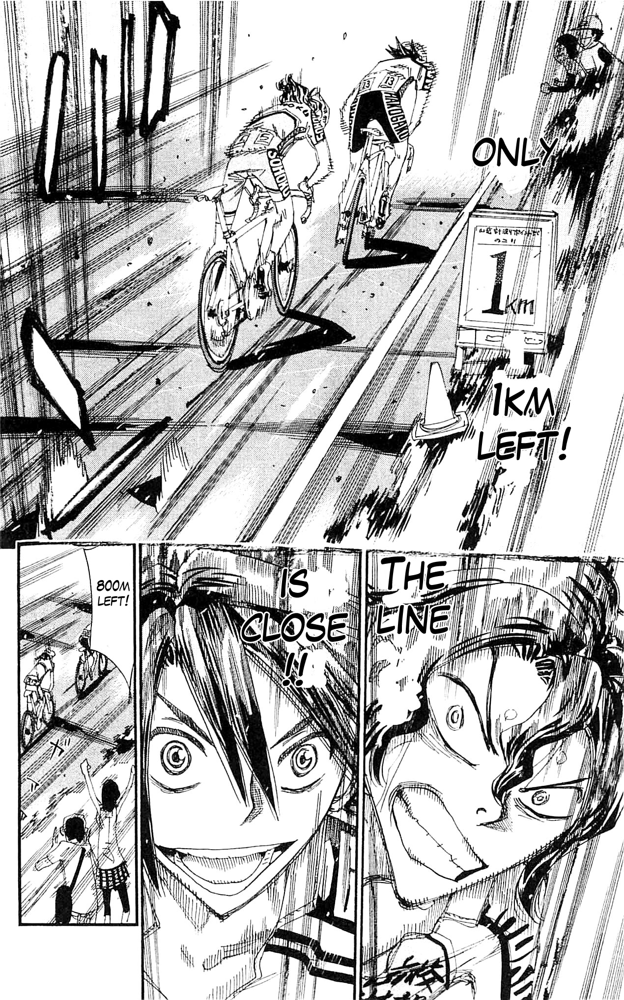 Yowamushi Pedal chapter 328 page 12