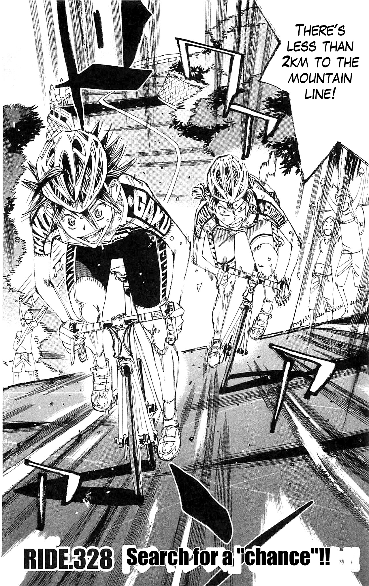 Yowamushi Pedal chapter 328 page 2