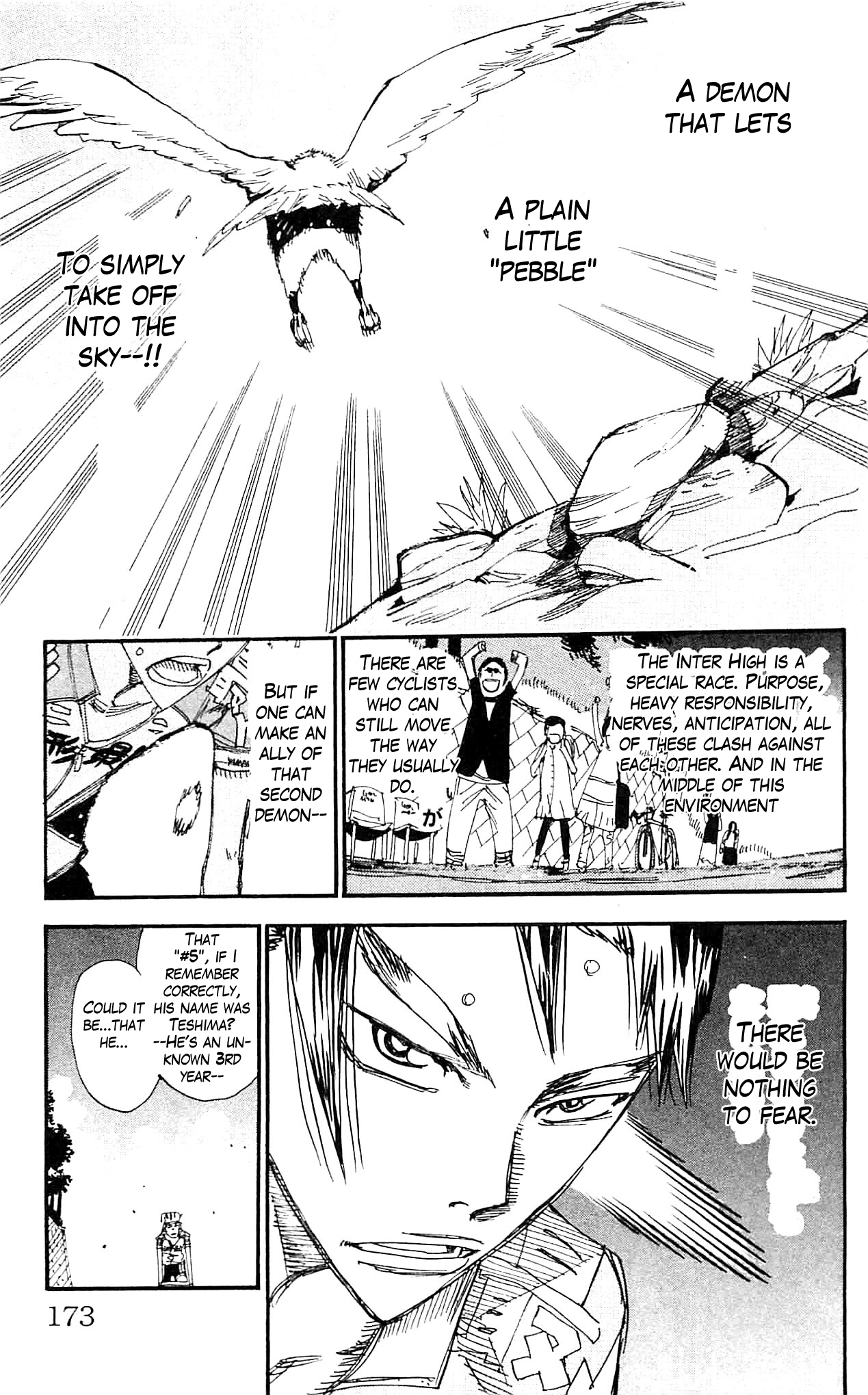 Yowamushi Pedal chapter 328 page 7