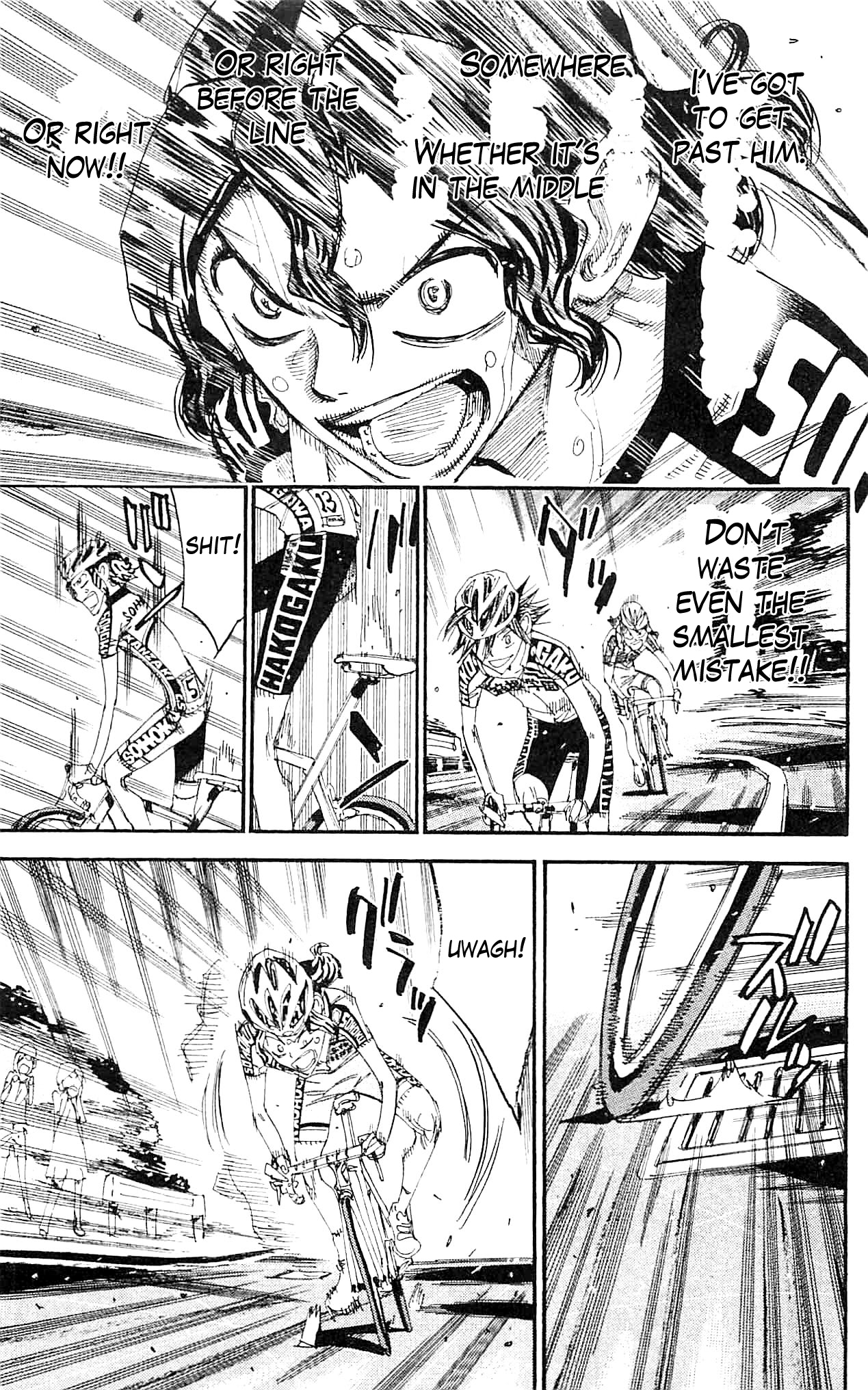 Yowamushi Pedal chapter 328 page 9