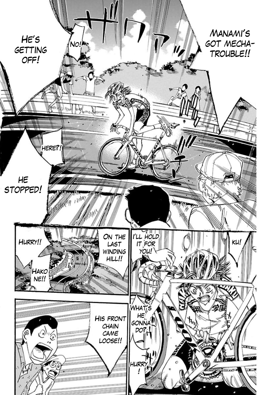 Yowamushi Pedal chapter 329 page 11