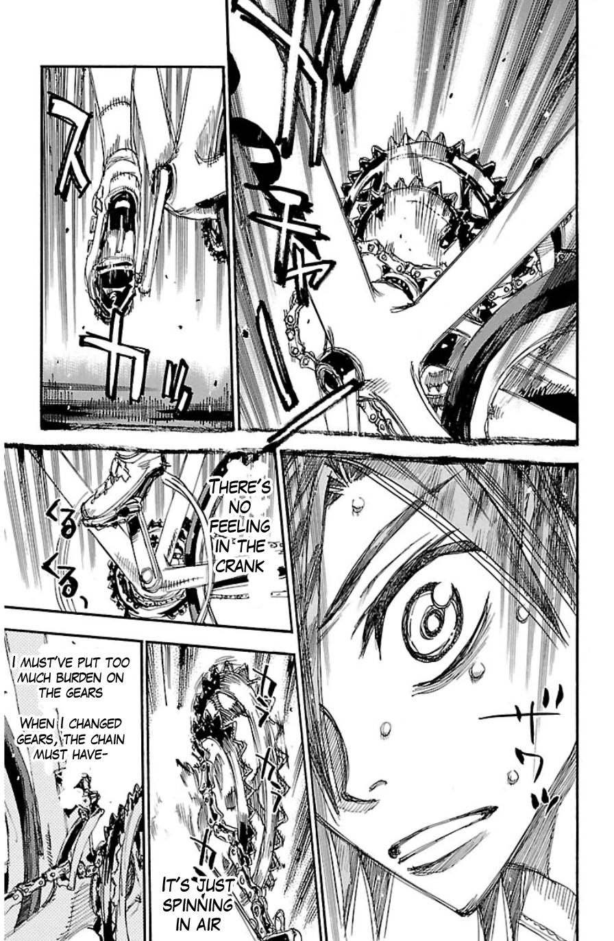 Yowamushi Pedal chapter 329 page 3