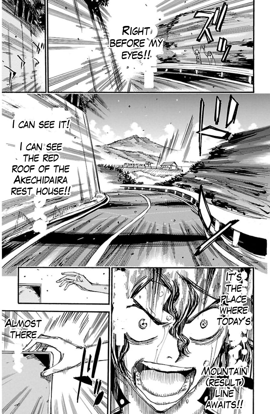 Yowamushi Pedal chapter 329 page 6