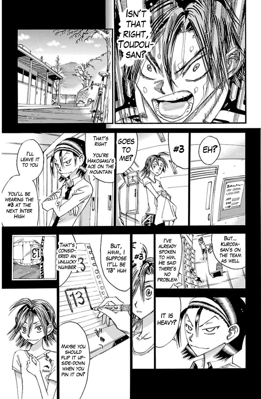 Yowamushi Pedal chapter 330 page 10