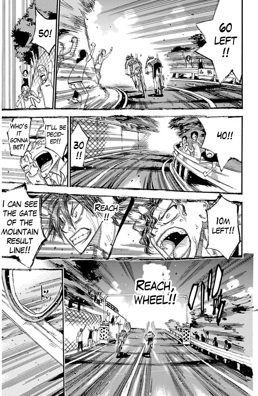 Yowamushi Pedal chapter 330 page 14