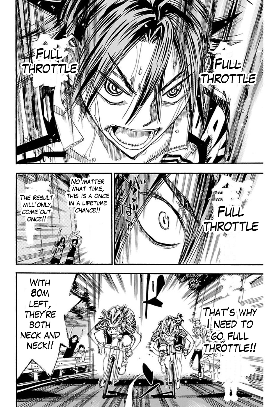 Yowamushi Pedal chapter 330 page 9