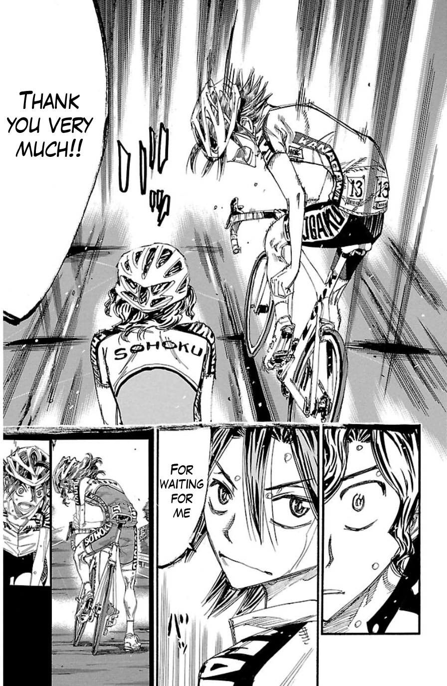 Yowamushi Pedal chapter 331 page 10