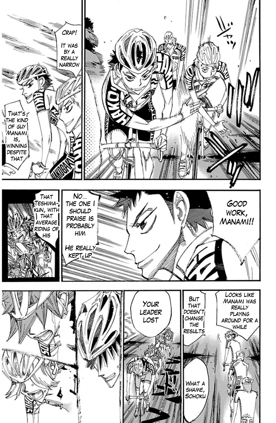 Yowamushi Pedal chapter 331 page 16