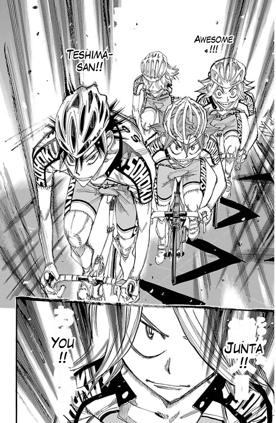 Yowamushi Pedal chapter 331 page 17