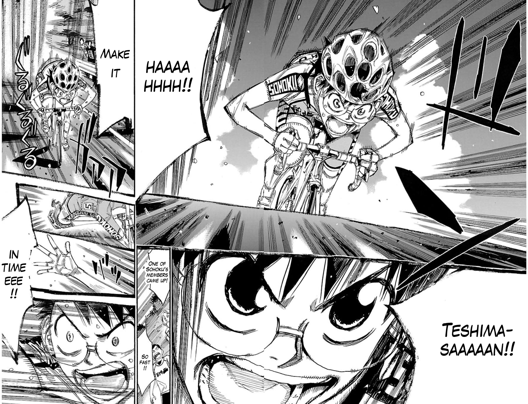 Yowamushi Pedal chapter 331 page 21