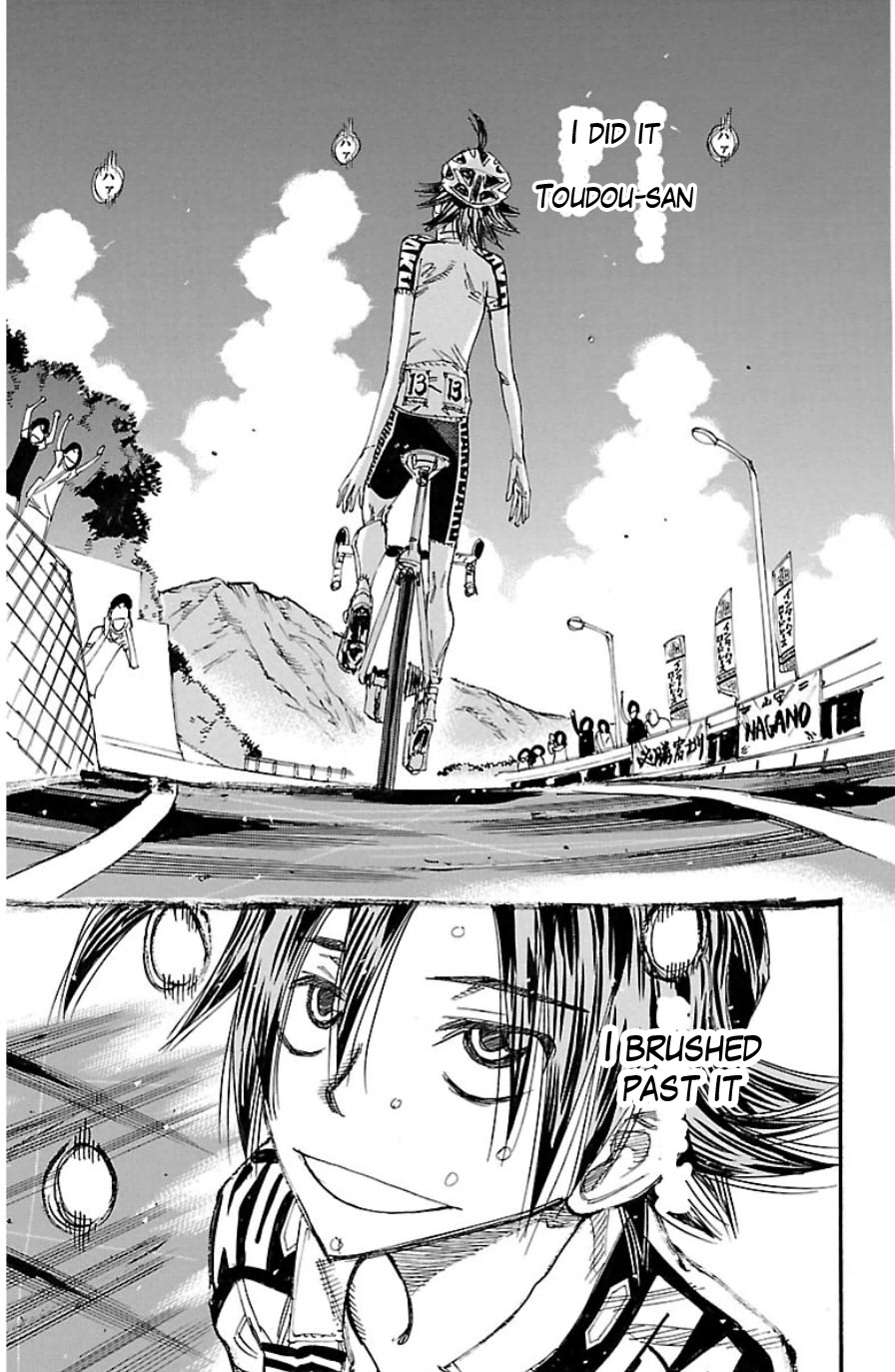 Yowamushi Pedal chapter 331 page 6