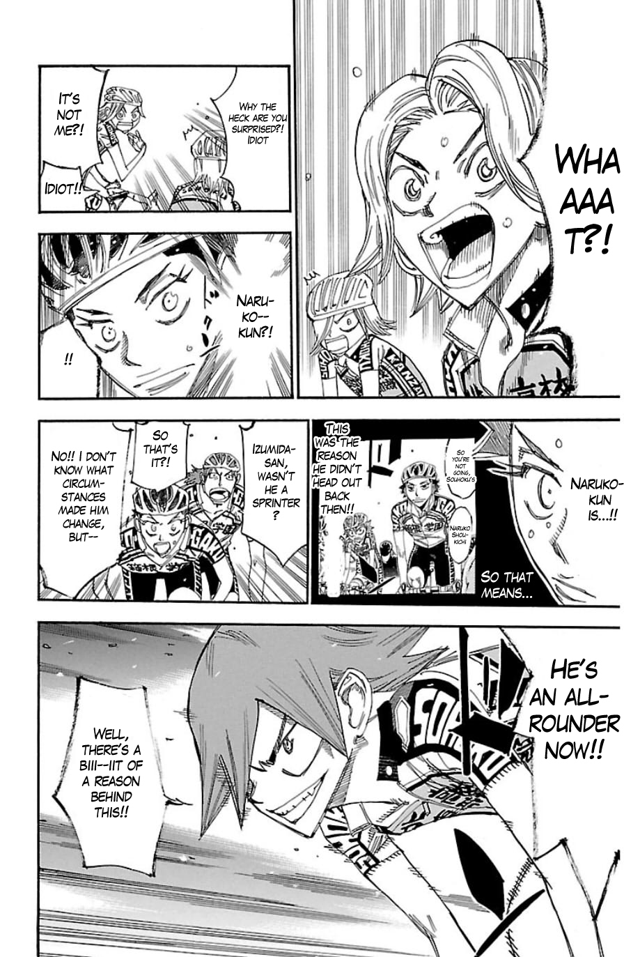 Yowamushi Pedal chapter 333 page 18