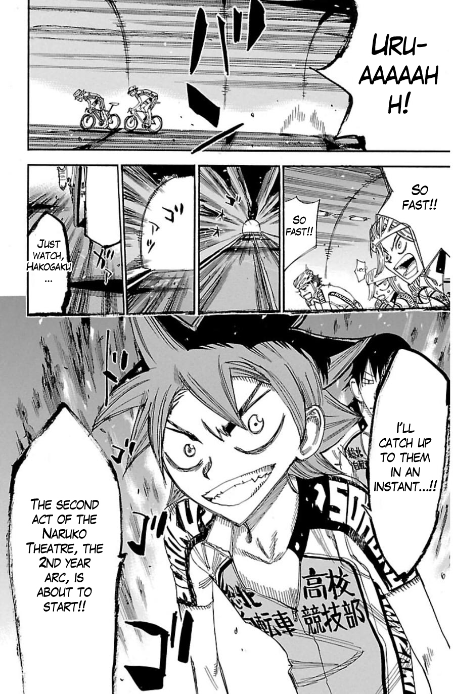 Yowamushi Pedal chapter 333 page 20