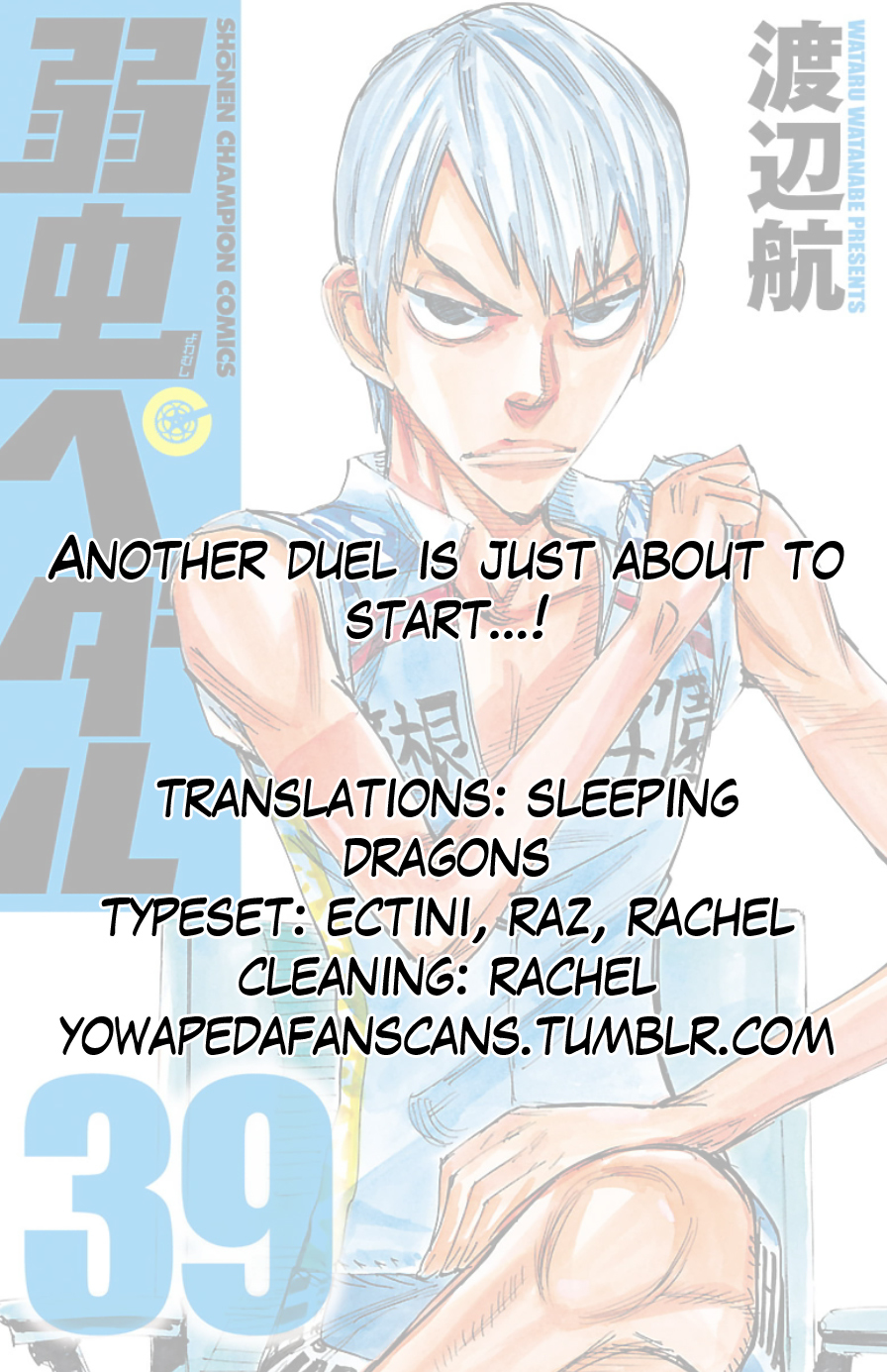 Yowamushi Pedal chapter 333 page 21