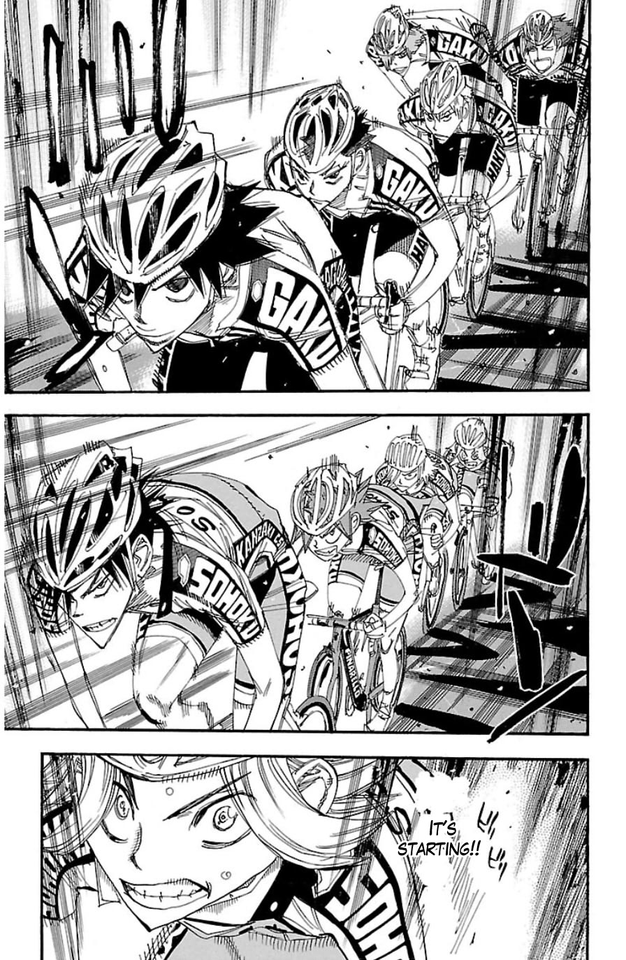 Yowamushi Pedal chapter 333 page 3