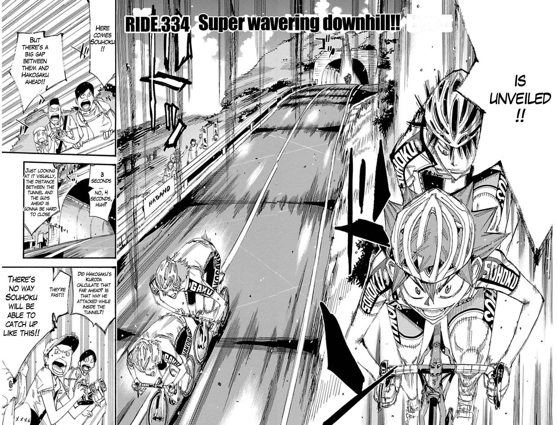 Yowamushi Pedal chapter 334 page 2