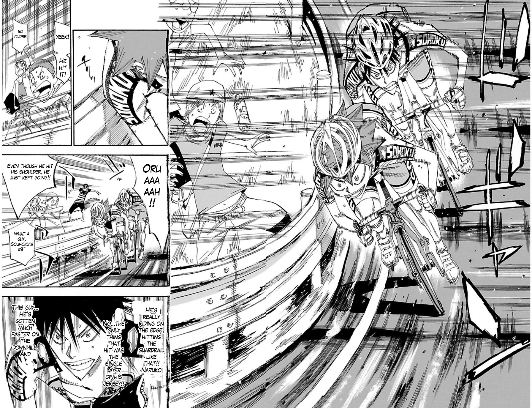 Yowamushi Pedal chapter 334 page 7