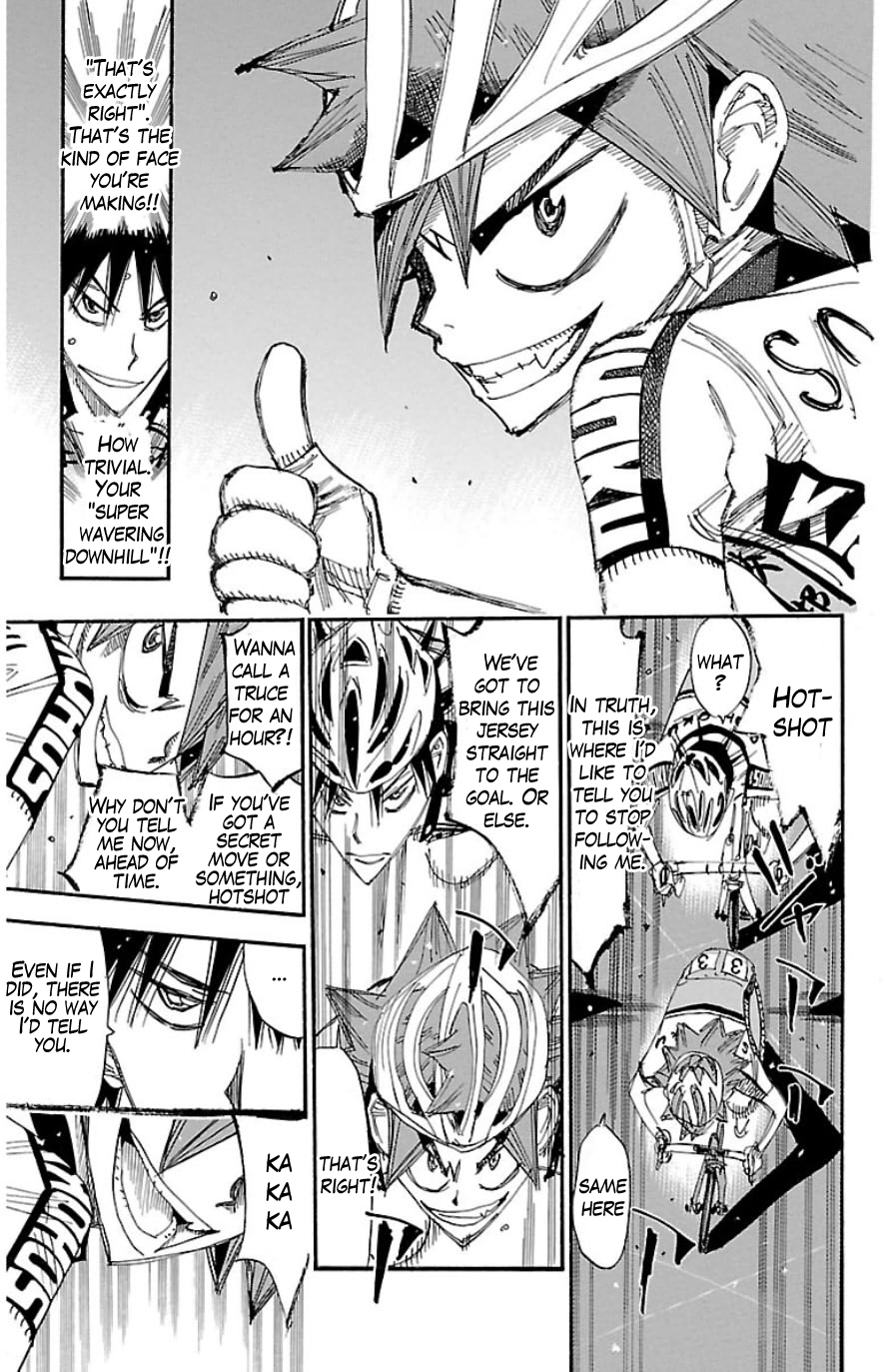 Yowamushi Pedal chapter 334 page 9