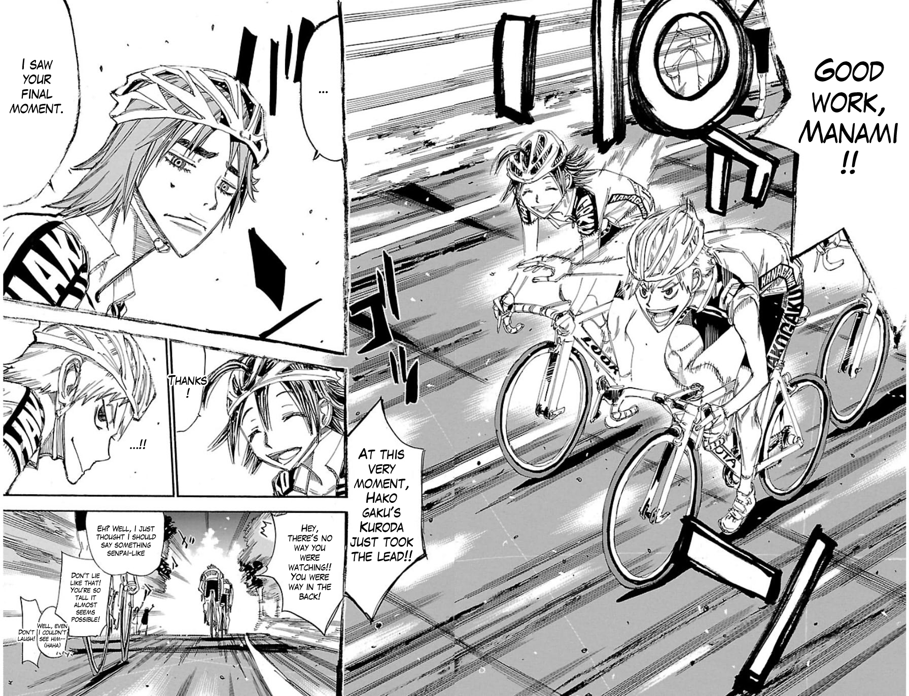 Yowamushi Pedal chapter 335 page 10