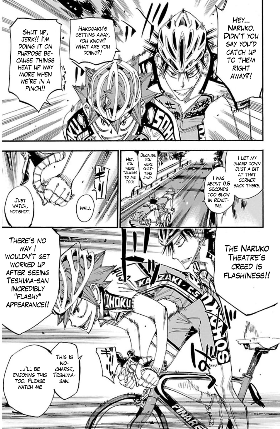 Yowamushi Pedal chapter 335 page 14