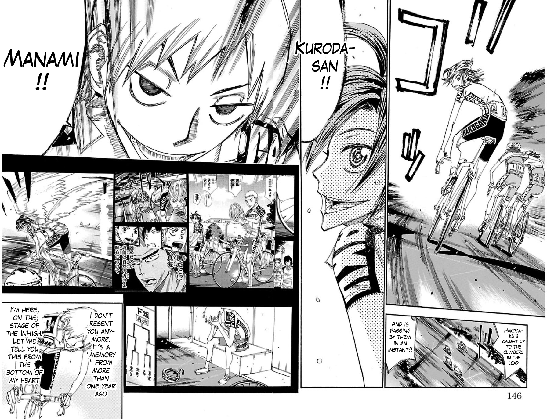 Yowamushi Pedal chapter 335 page 9