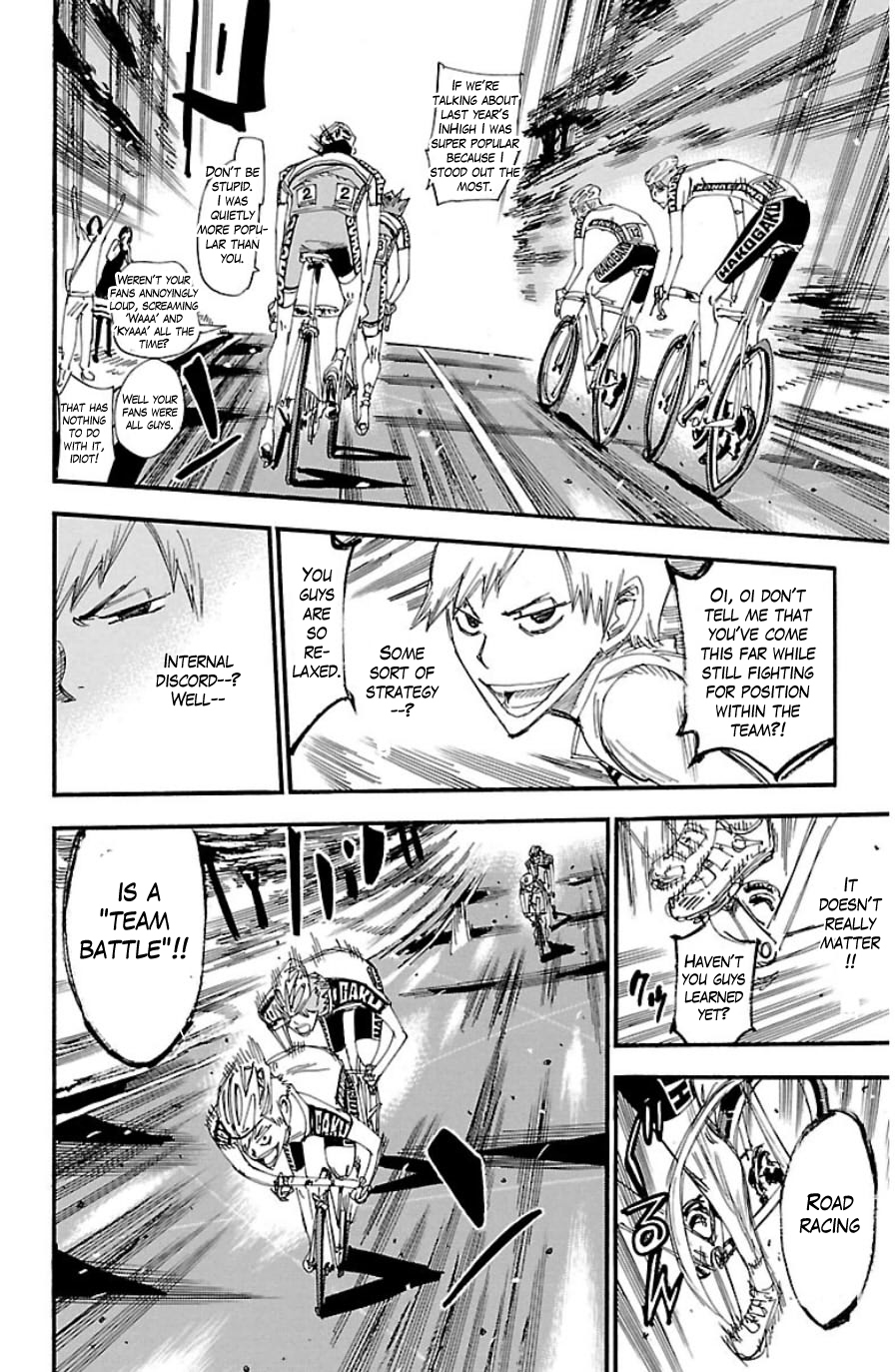 Yowamushi Pedal chapter 336 page 4