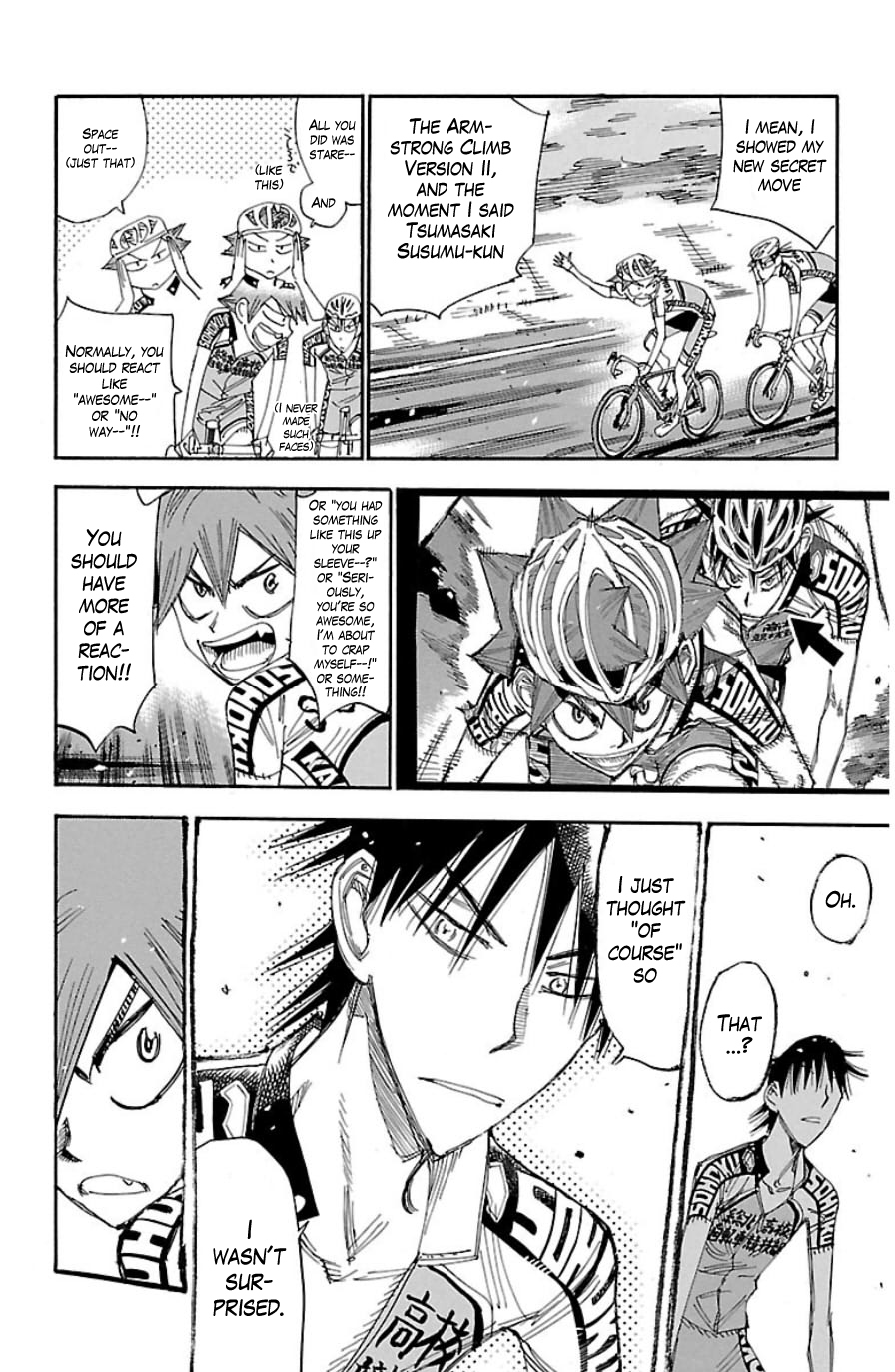 Yowamushi Pedal chapter 337 page 16