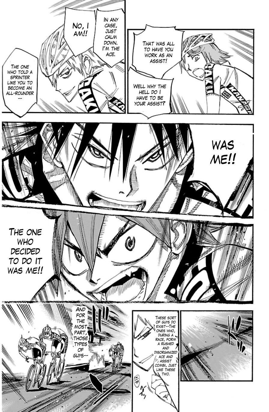 Yowamushi Pedal chapter 337 page 3