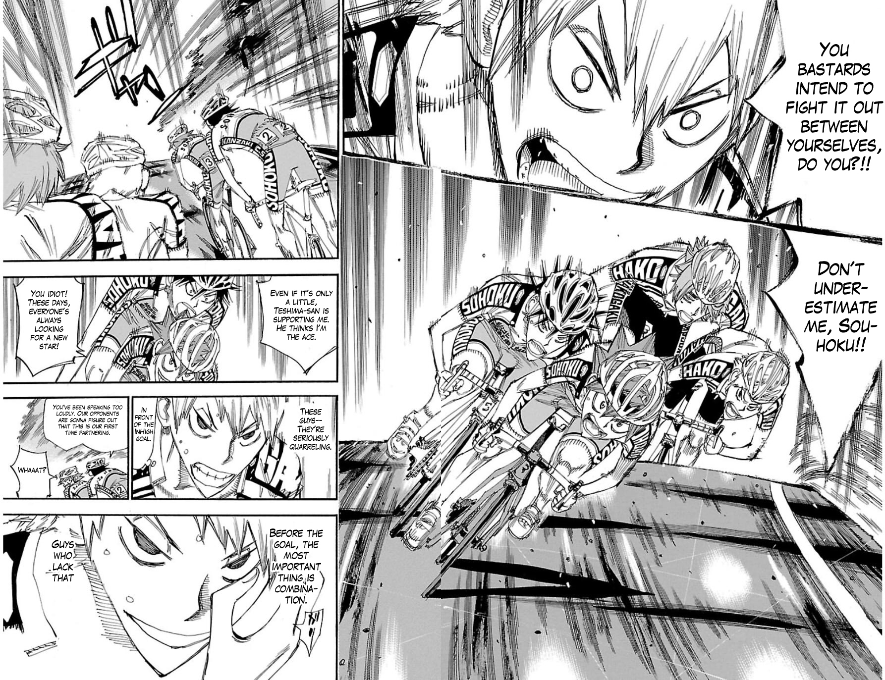 Yowamushi Pedal chapter 337 page 7