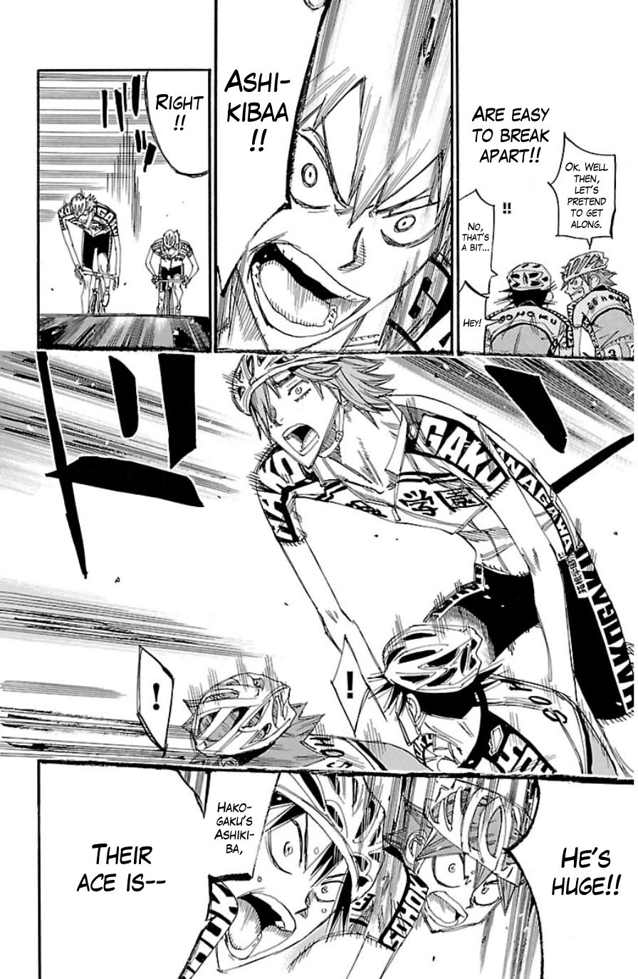 Yowamushi Pedal chapter 337 page 8