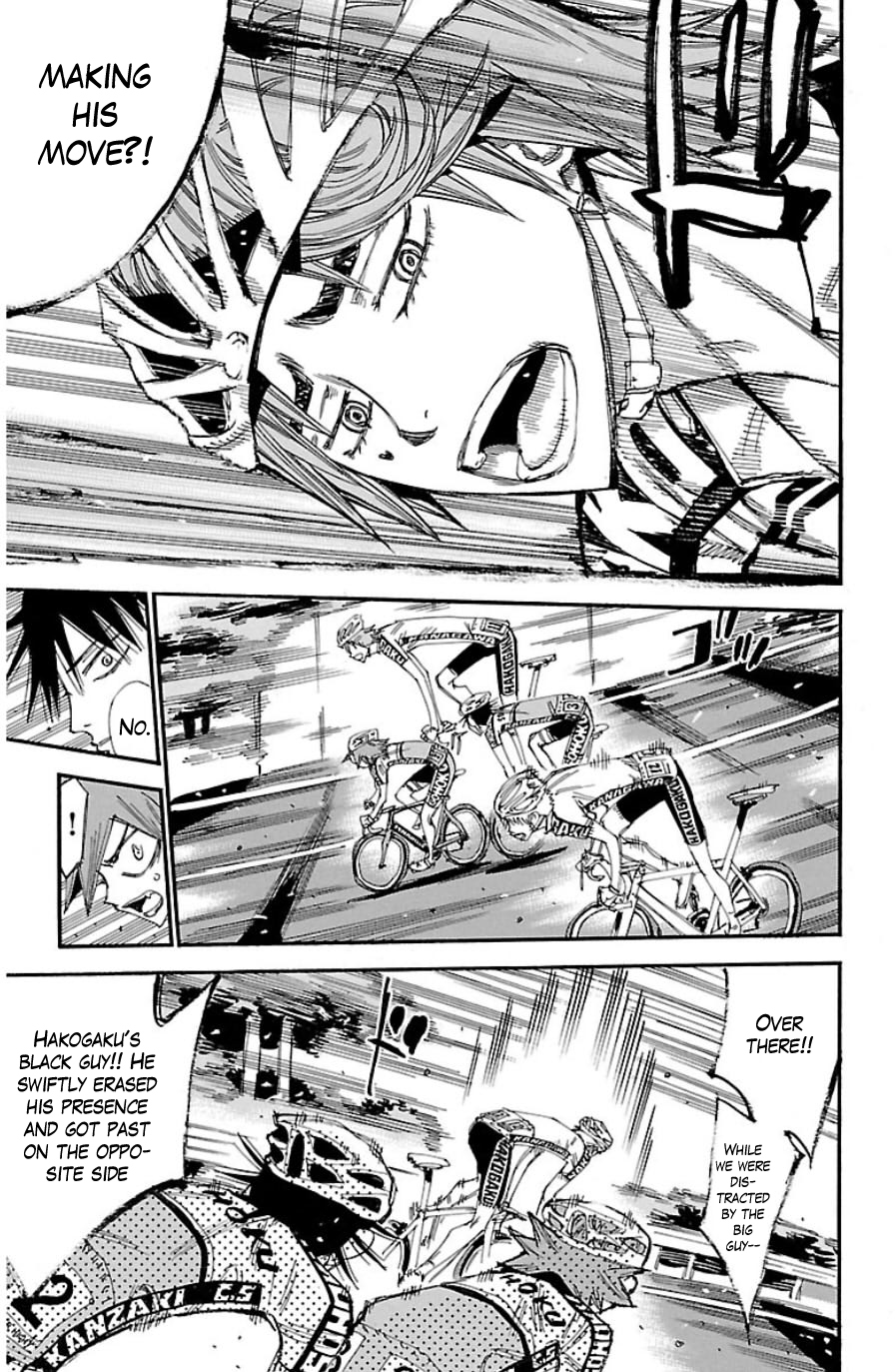 Yowamushi Pedal chapter 337 page 9