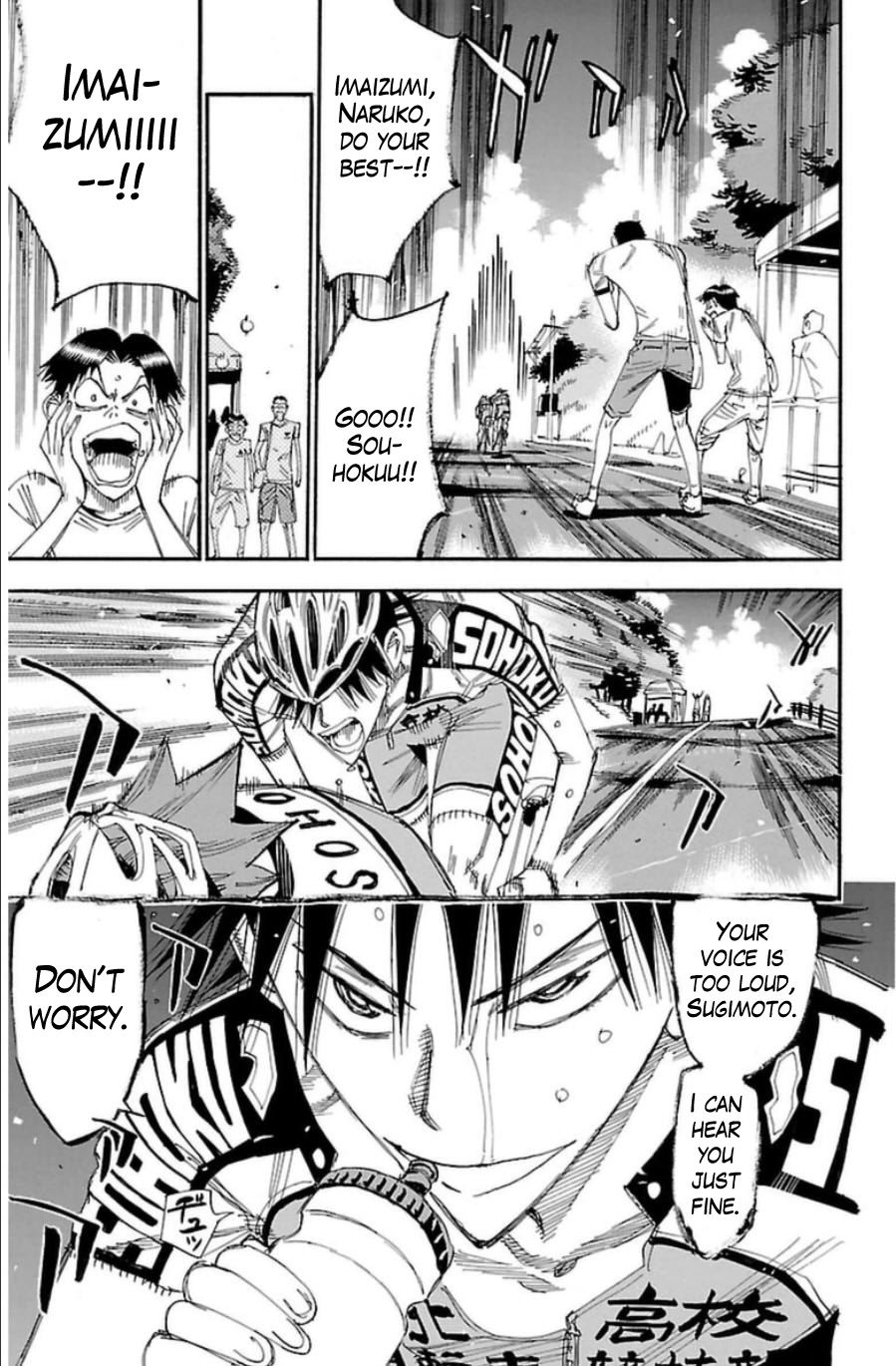 Yowamushi Pedal chapter 338 page 6