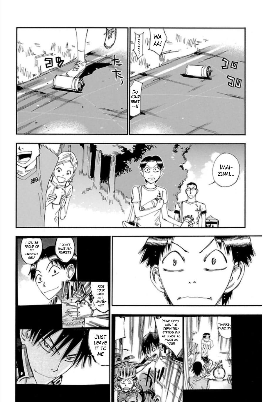 Yowamushi Pedal chapter 338 page 8