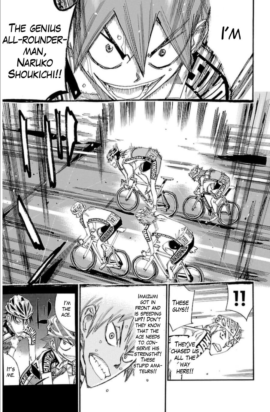 Yowamushi Pedal chapter 339 page 14