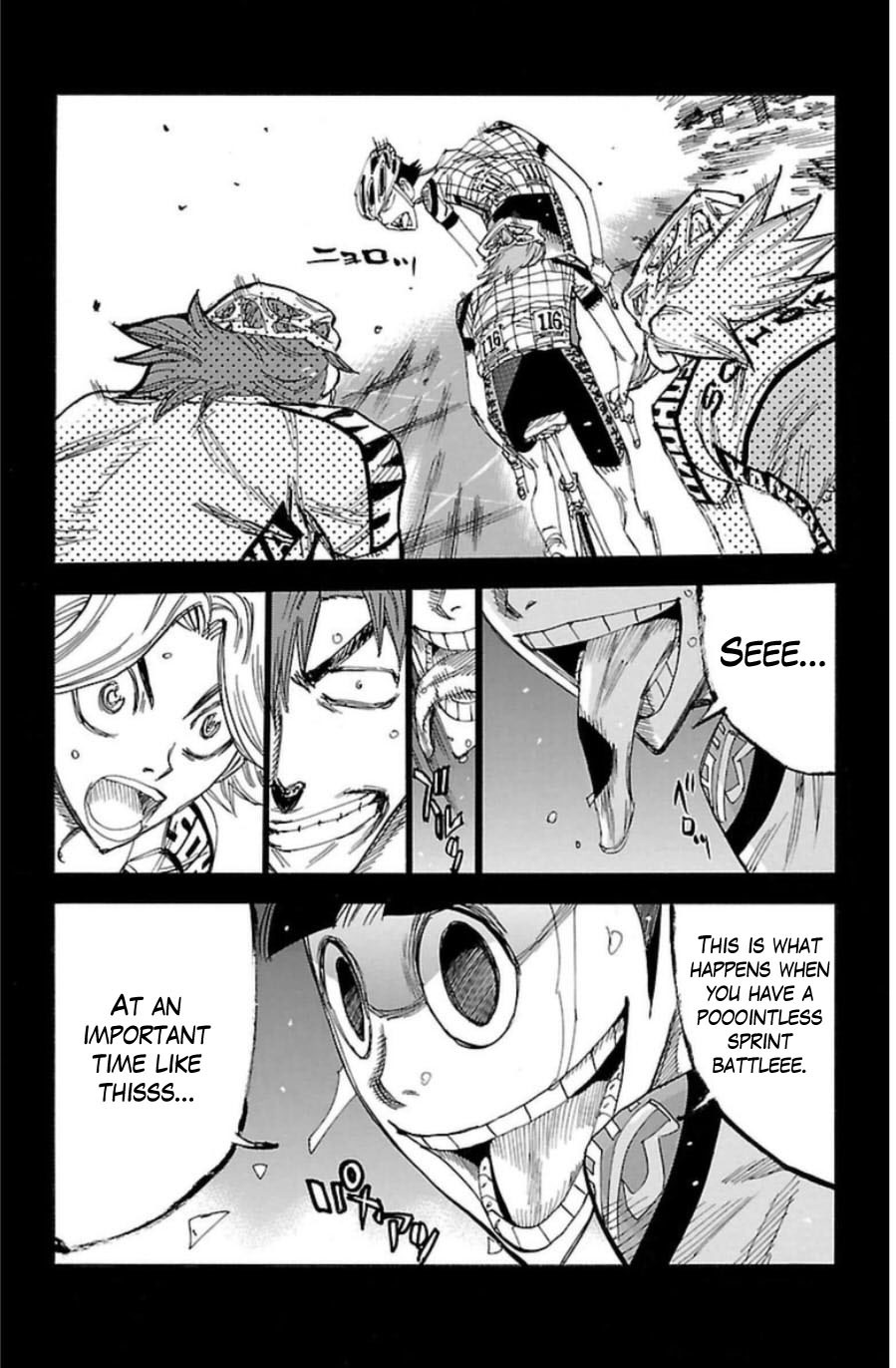 Yowamushi Pedal chapter 339 page 7