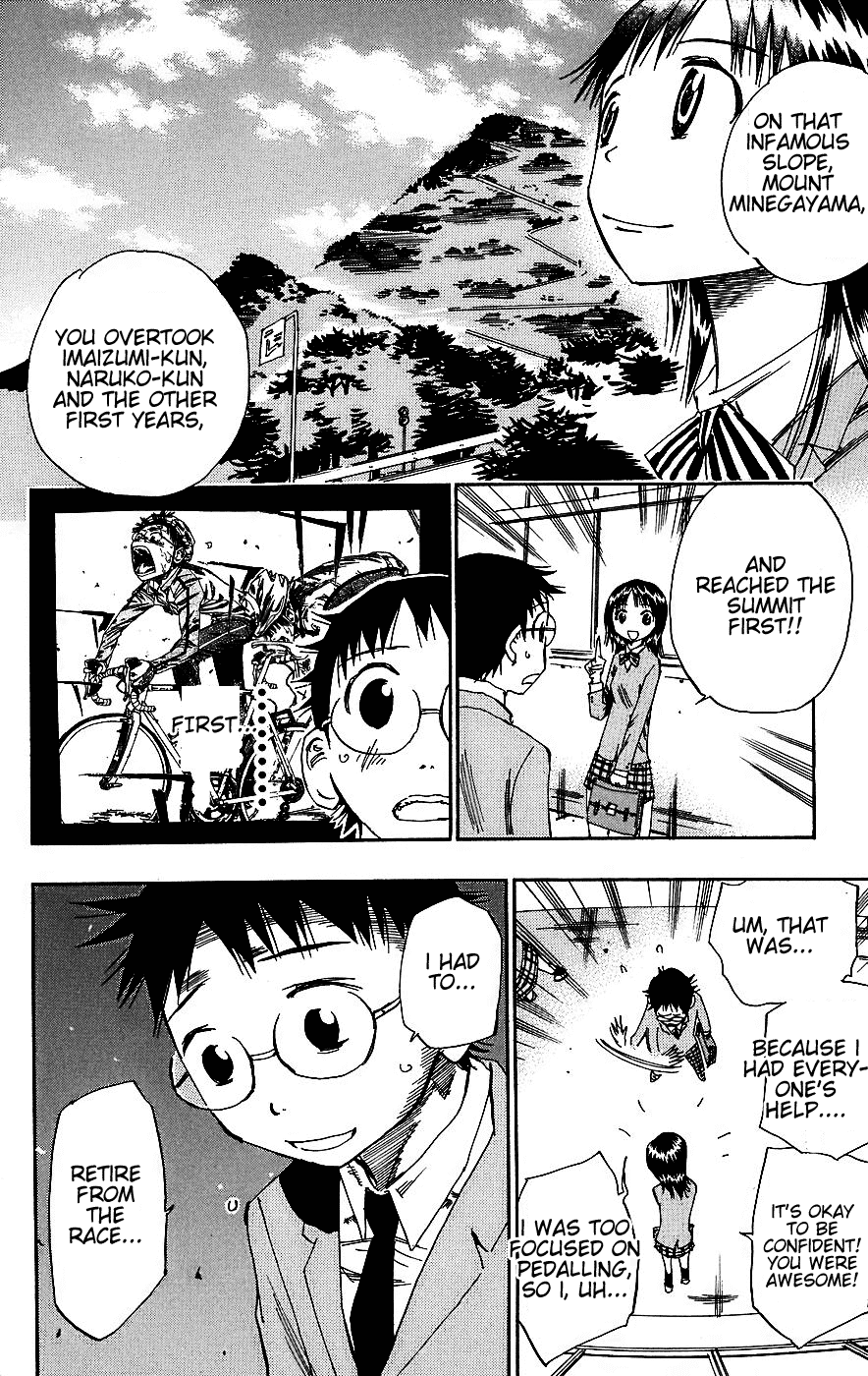 Yowamushi Pedal chapter 34 page 7