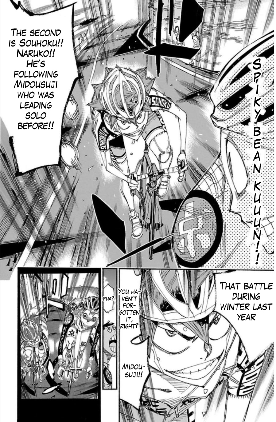 Yowamushi Pedal chapter 340 page 18