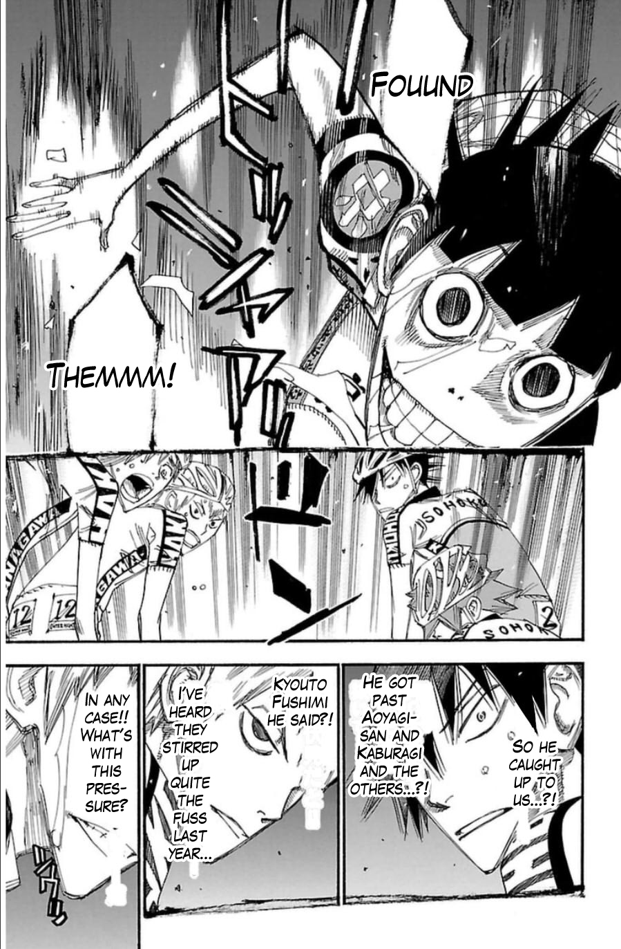 Yowamushi Pedal chapter 340 page 4