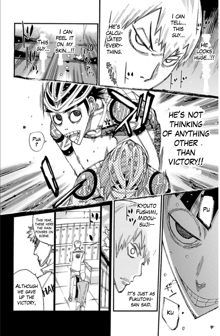 Yowamushi Pedal chapter 340 page 5