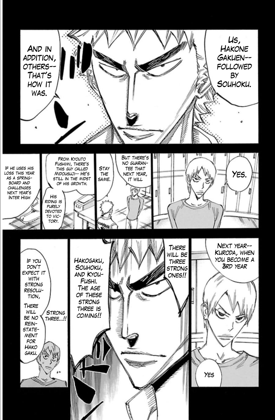 Yowamushi Pedal chapter 340 page 6