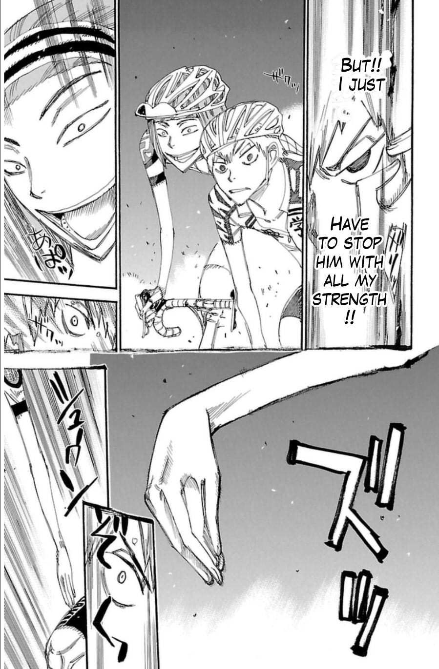 Yowamushi Pedal chapter 340 page 8