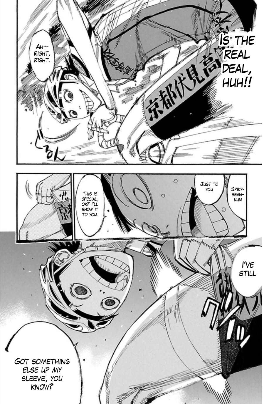 Yowamushi Pedal chapter 341 page 14