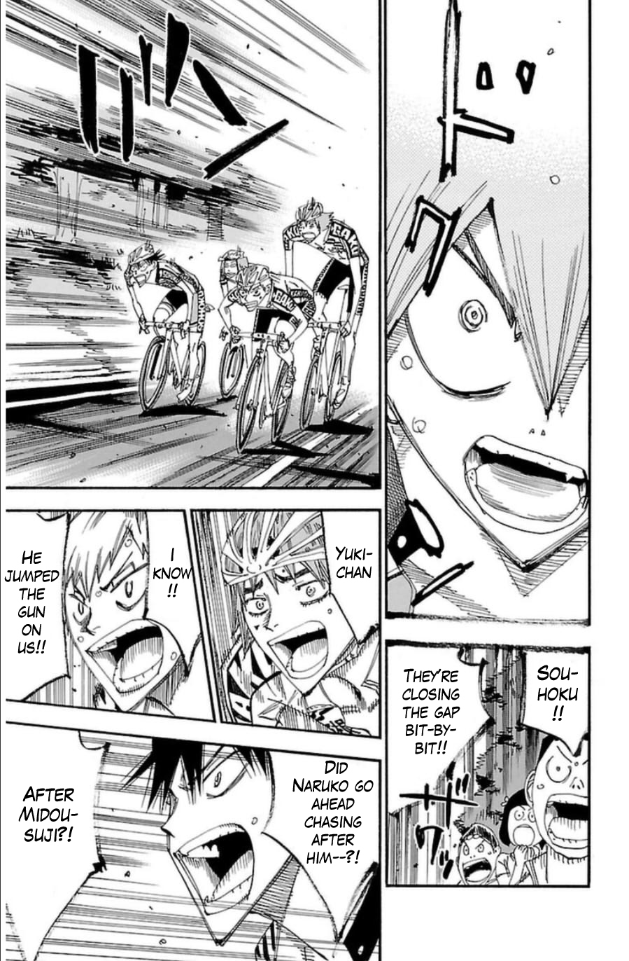 Yowamushi Pedal chapter 341 page 15