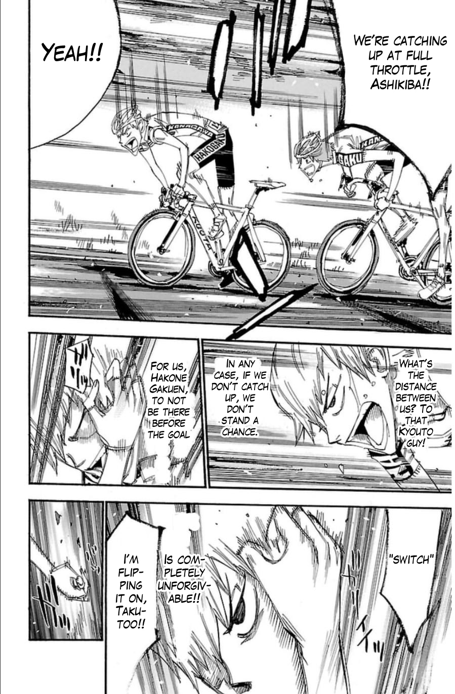 Yowamushi Pedal chapter 341 page 16