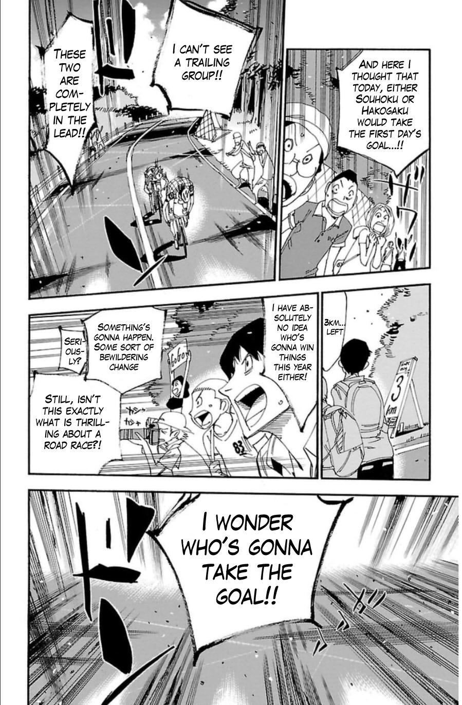 Yowamushi Pedal chapter 341 page 2