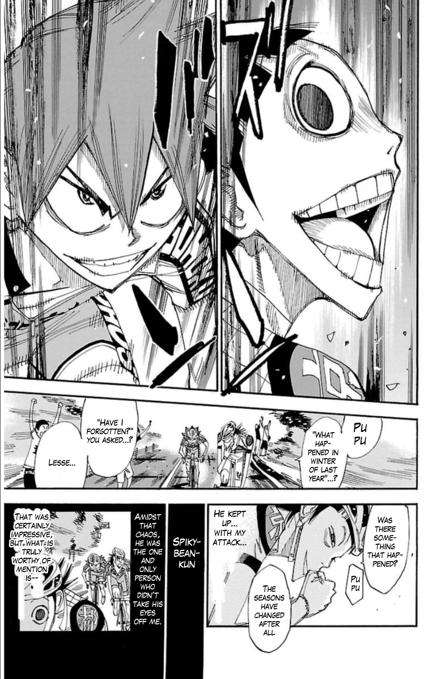 Yowamushi Pedal chapter 341 page 3